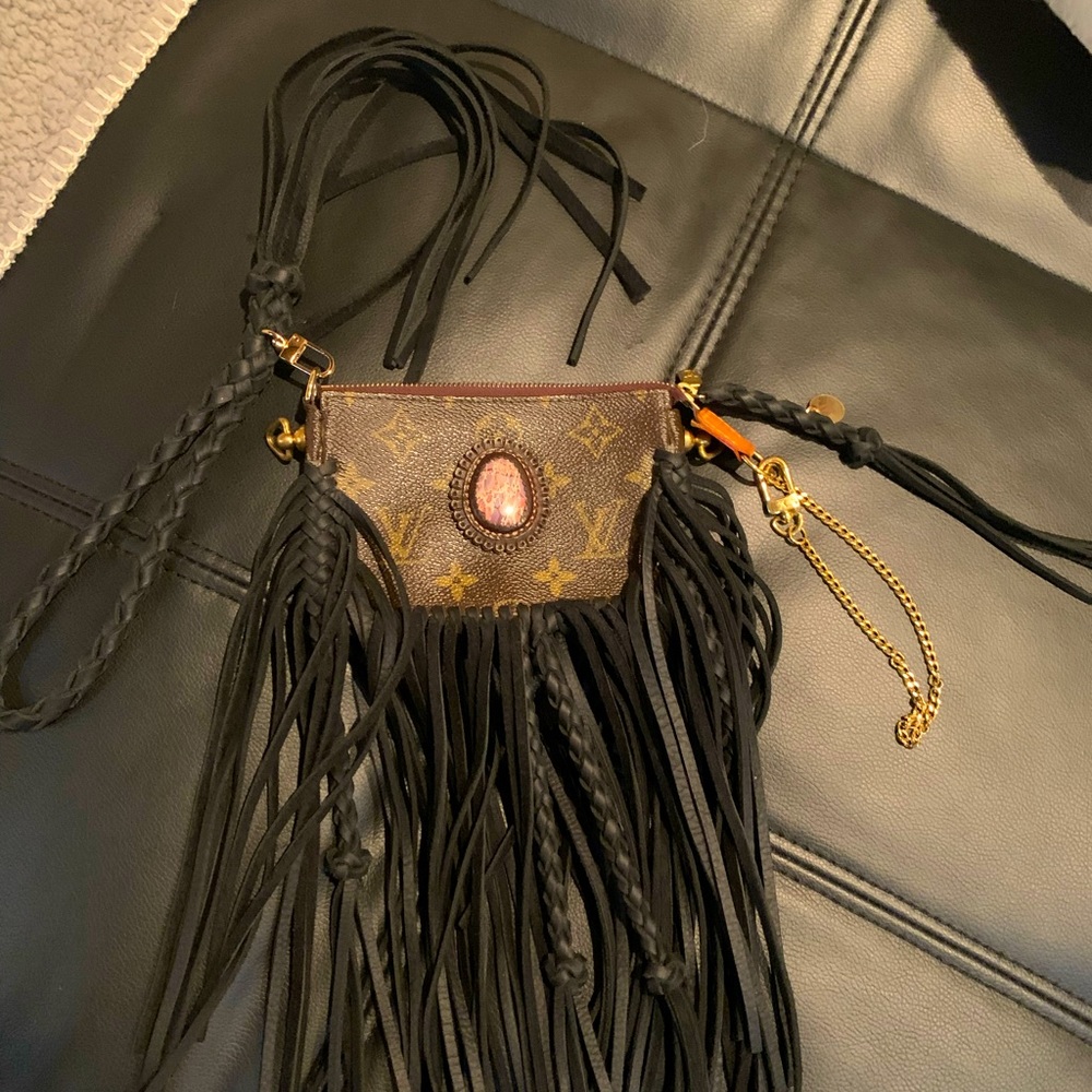 Revamped LV Wristlet